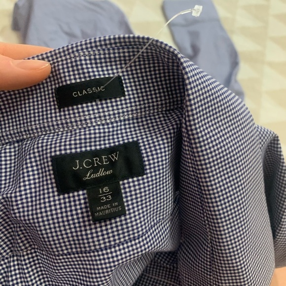 J crew h7283 ludlow stretch cotton poplin shirt - Picture 6 of 6